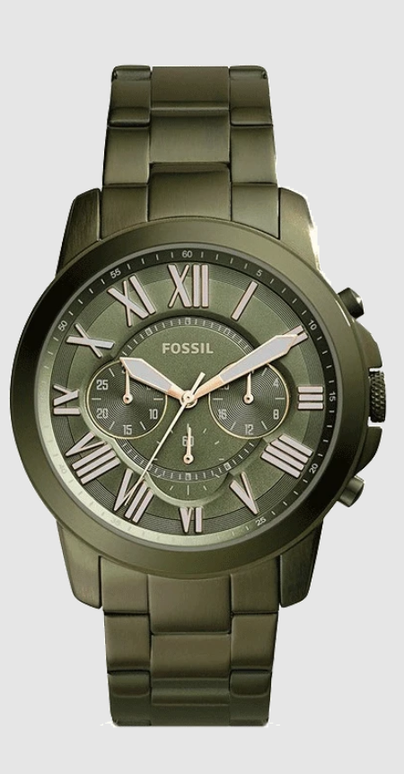 Watch band Fossil FS5375 Stainless steel 22mm
